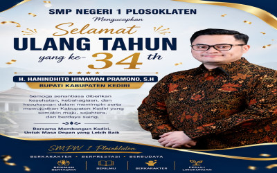 Selamat Ulang Tahun ke-34 Bupati Kabupaten Kediri